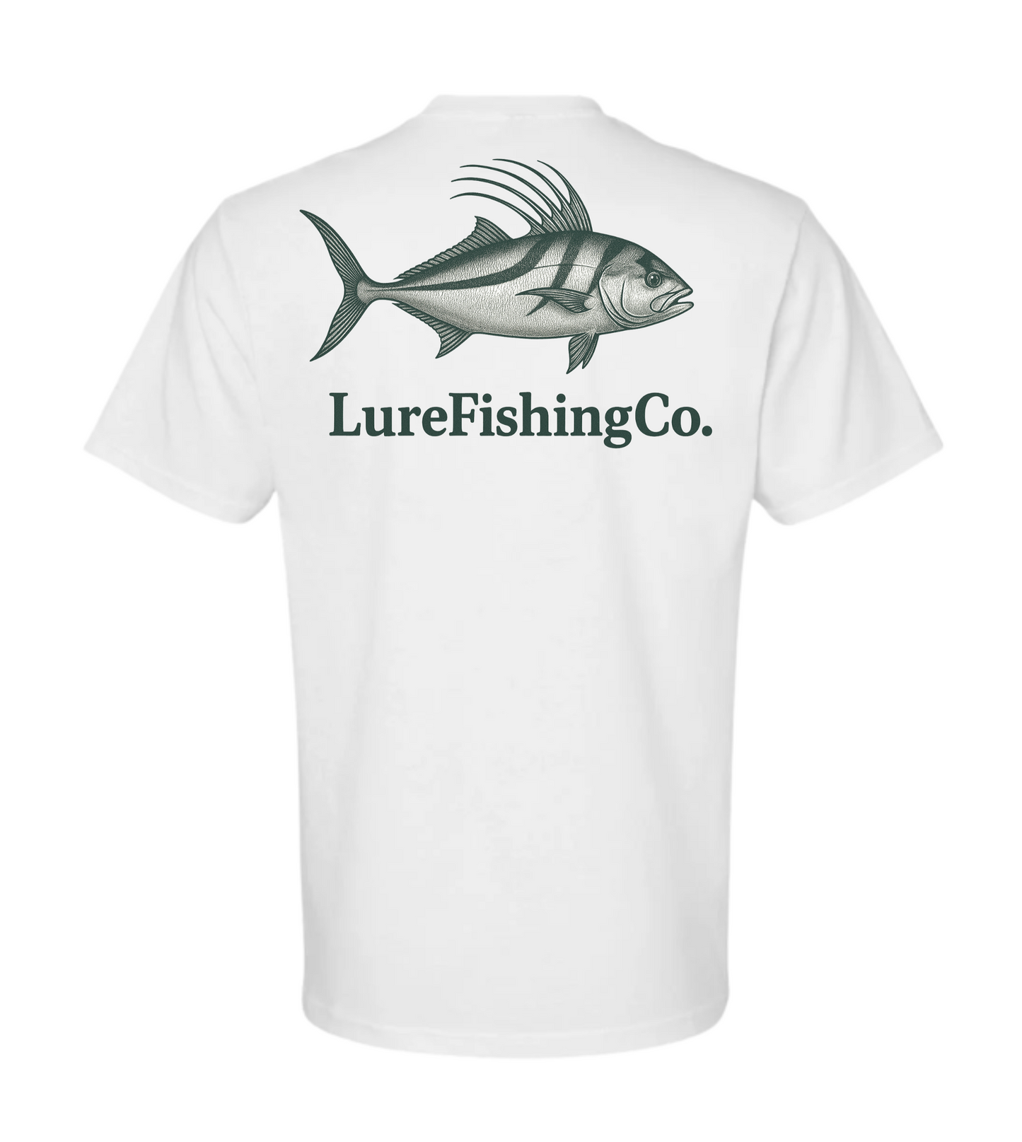 Shallow Waters Rooster Fishing Tee
