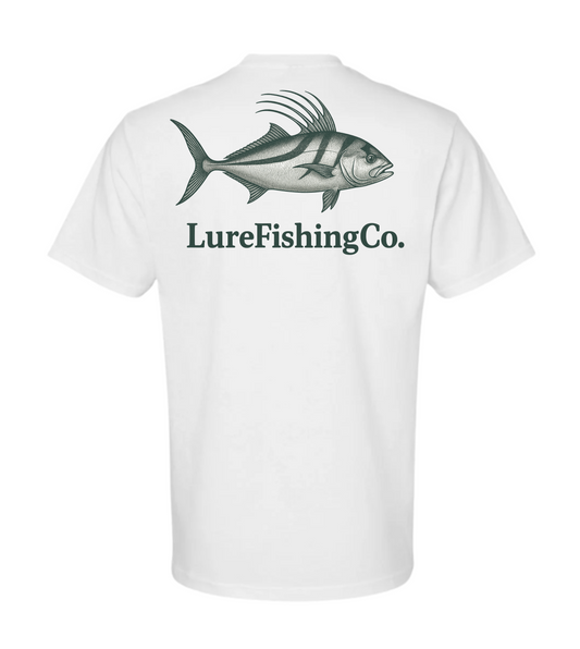 Shallow Waters Rooster Fishing Tee