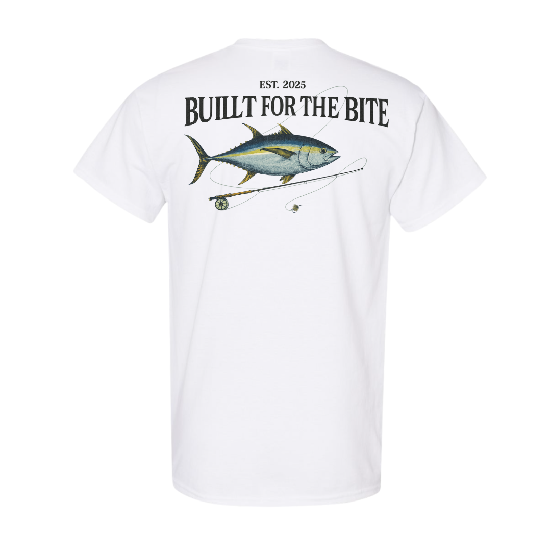 Feathers & Fins Fishing Tee