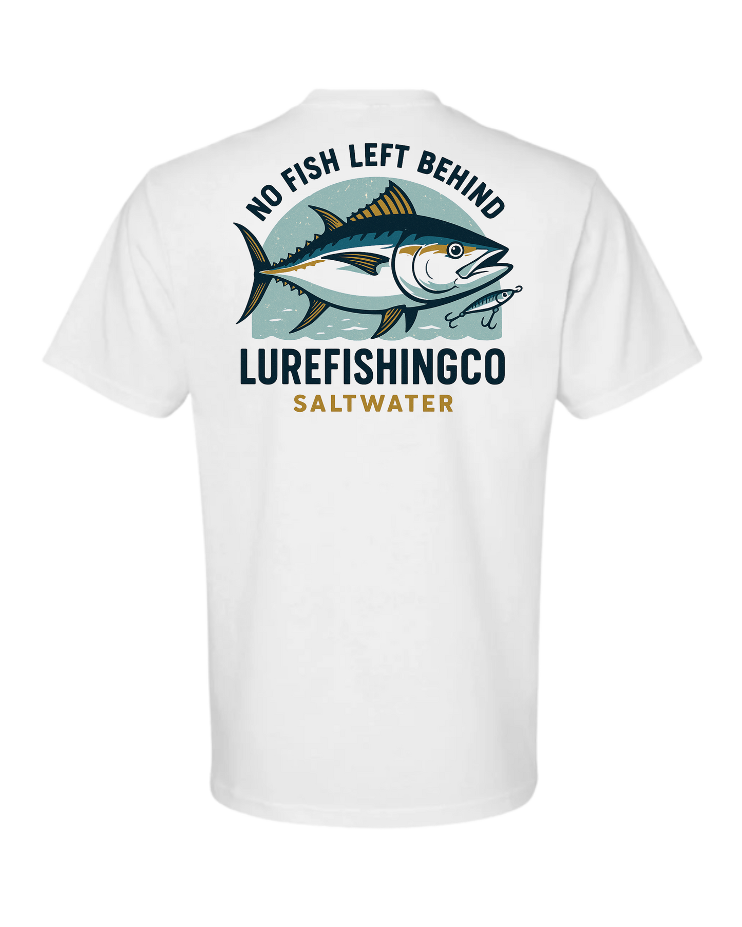 No Fish Left Behind Fishing Tee